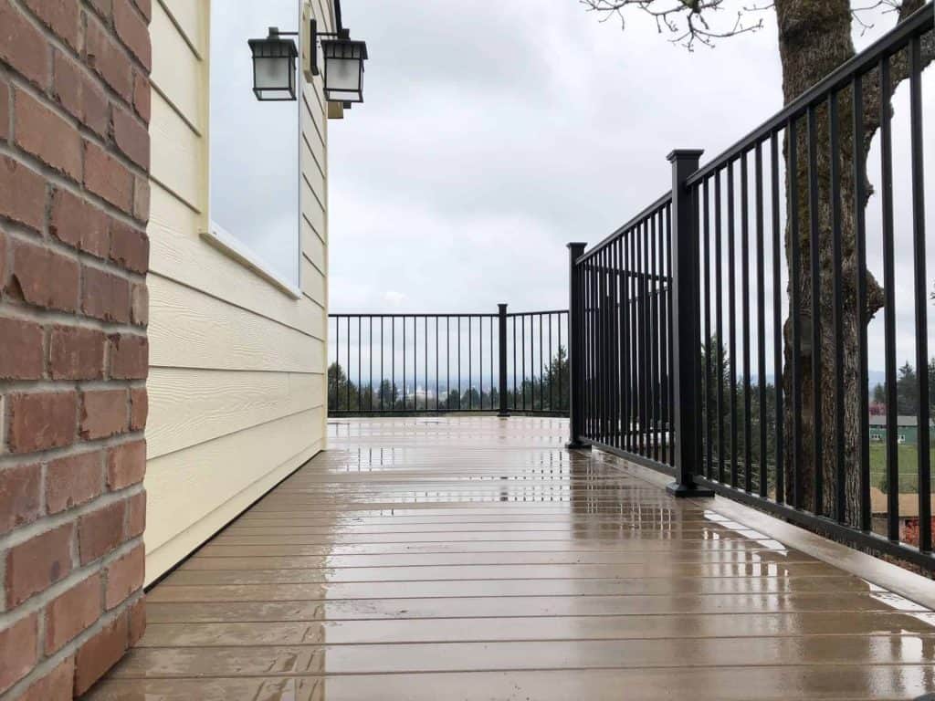 When professionally installed a composite deck can last for years to come.