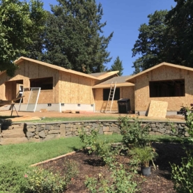 DURING With nearly 560 square feet added, the new home was going to be exactly what the homeowner envisioned.