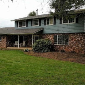 BEFORE This is the exterior of your home. You want new siding, new paint colors, new windows, and maybe even some new stonework… but you can’t quite envision the possibilities of what your remodeled home would actually look like.