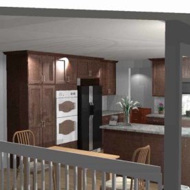 RENDERING Viewing the 3D drawings in full color will allow you to envision the reality of your new space.